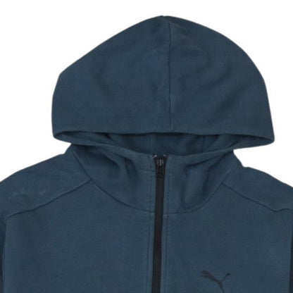Additional view of Puma Men's Blue 1/2 Zip Hoodie Regular Fit, size M