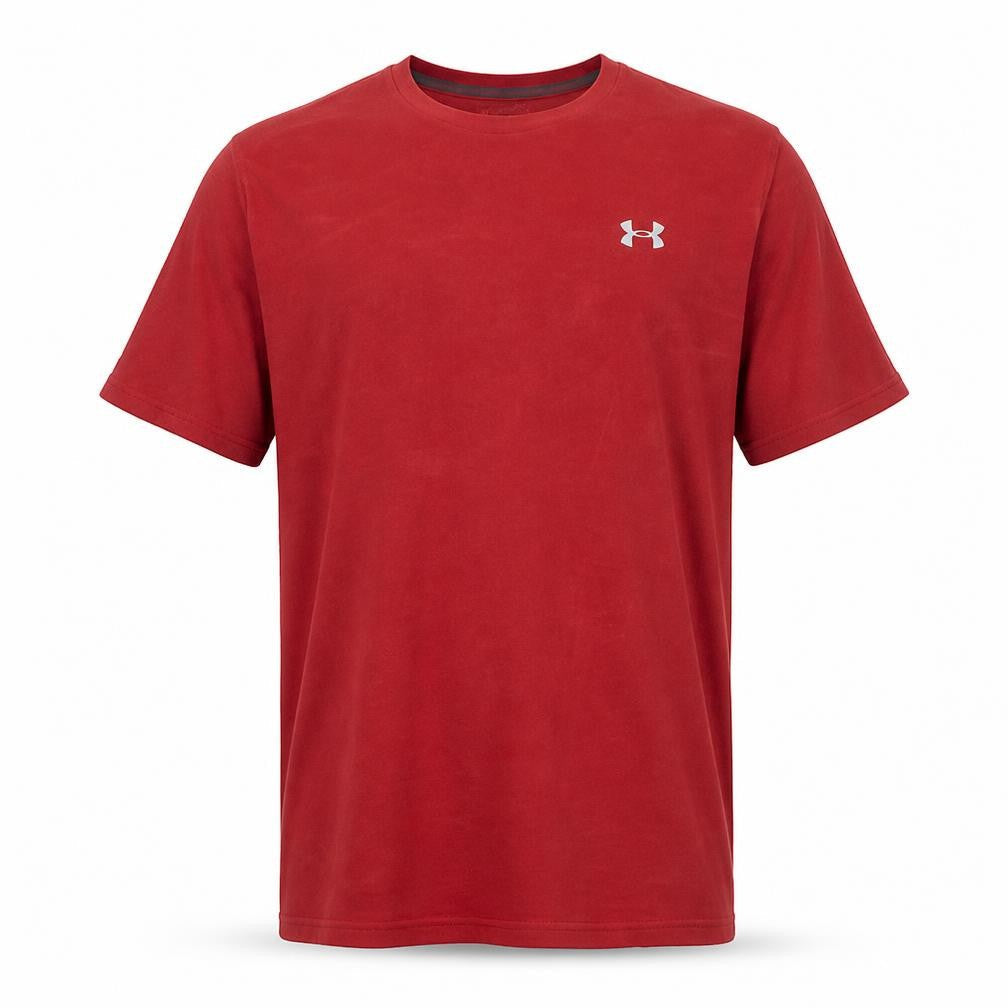 Under Armour Men's Red 2XL Loose HeatGear T-Shirt
