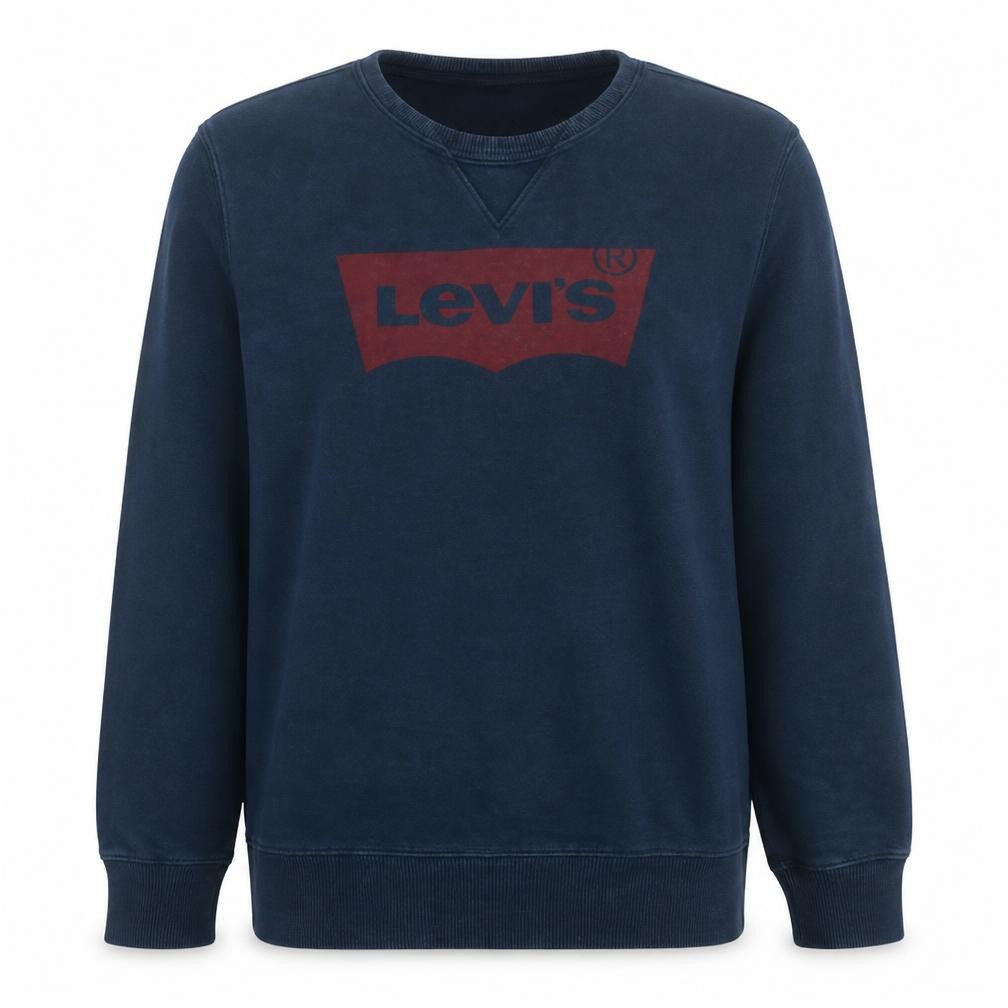 Levi's Women's Navy Blue Relaxed Logo Sweatshirt Size L
