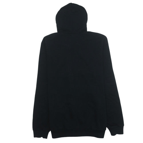 Adidas Men's Black Full Zip Hoodie L Sports Fleece Sweatshirt