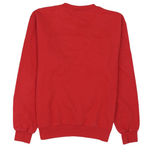 Champion Men's Red Rhodes College Fleece Sweatshirt M Pullover