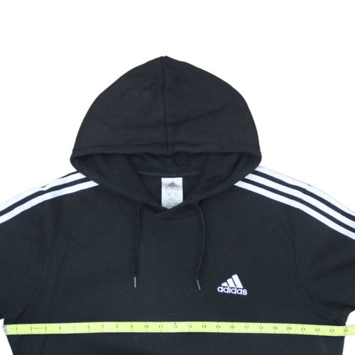 Adidas Men's Black Pullover Hoodie Size L Sports Fleece