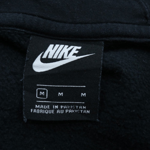Nike Men's Black Full Zip Hoodie Size M Regular Fit Fleece