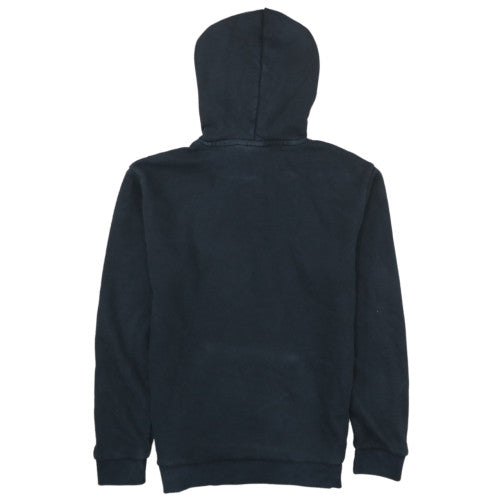 Adidas Men's Black Pullover Hoodie Small Logo Fleece Sweatshirt