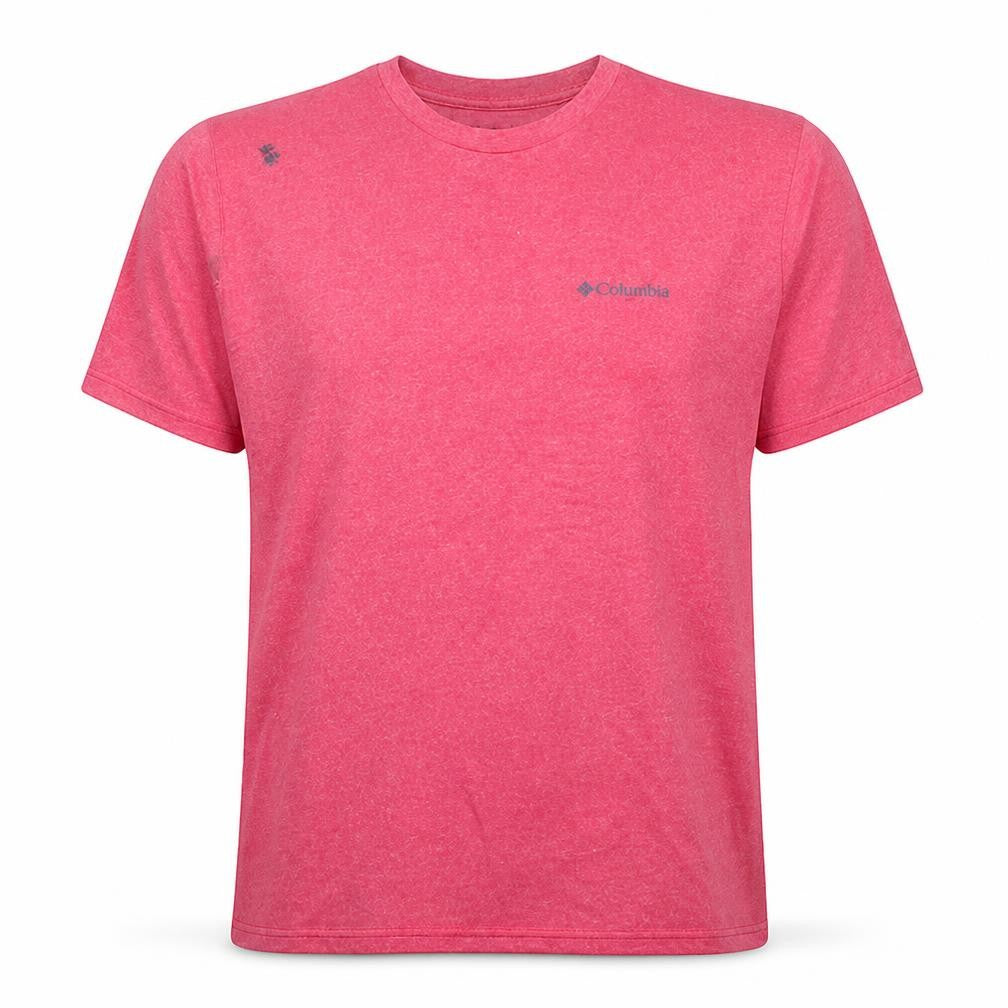 Columbia Men’s Red XL PFG Cotton Blend Short Sleeve T-Shirt