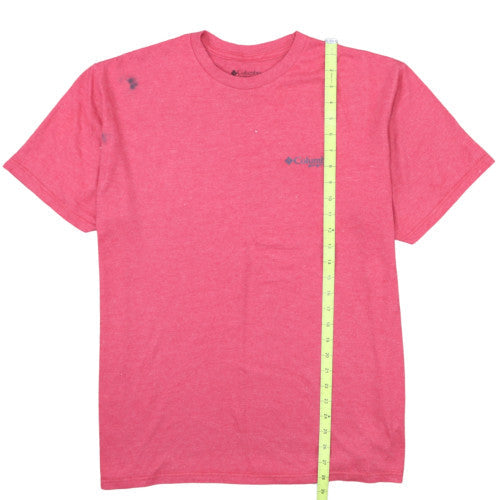 Columbia Men’s Red XL PFG Cotton Blend Short Sleeve T-Shirt