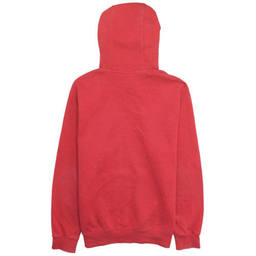 Nike Men's Red Pullover Hoodie S Fleece Logo Sportswear