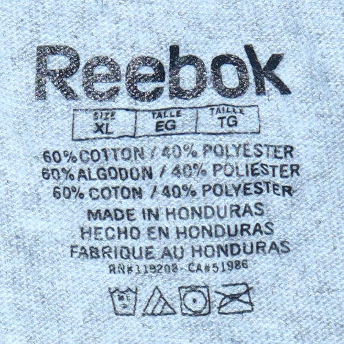 Reebok Men’s Grey XL San Francisco 49ers NFL Graphic T-Shirt