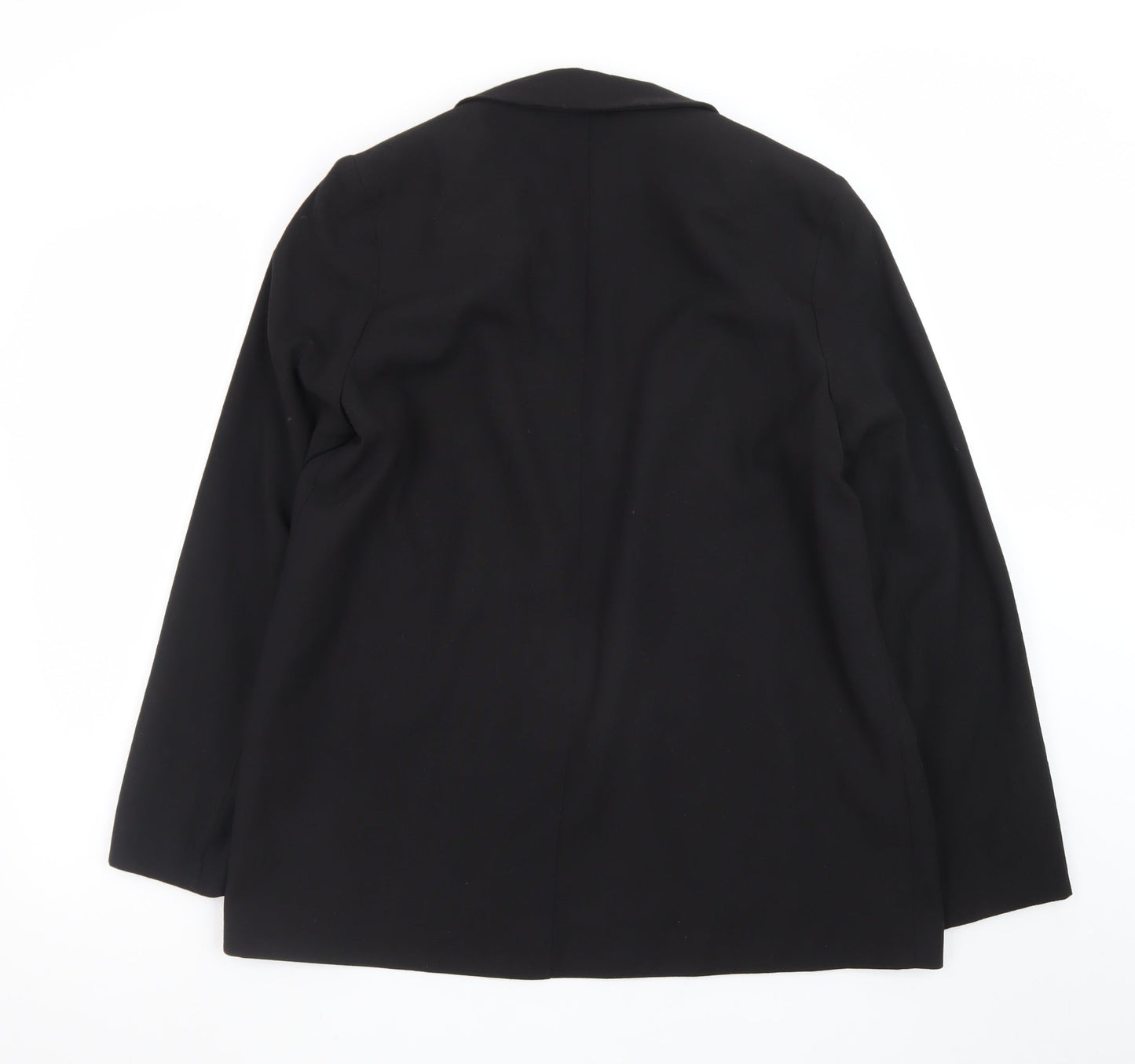 Primark Women Black Regular Fit Single-Breasted Blazer M
