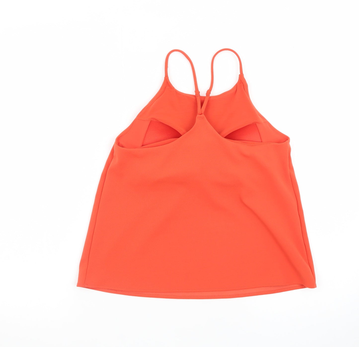 Uniqlo Womens Orange Camisole Tank Top M Lightweight Stretch