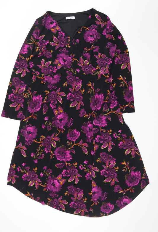 Marks and Spencer Women’s Multicoloured Wrap Dress Size 18