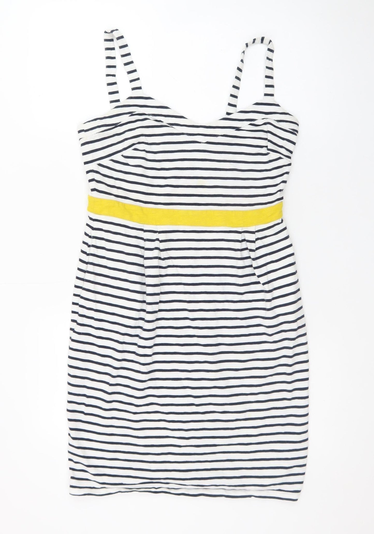 Boden Women's Multicoloured Striped Tank Dress Size 10