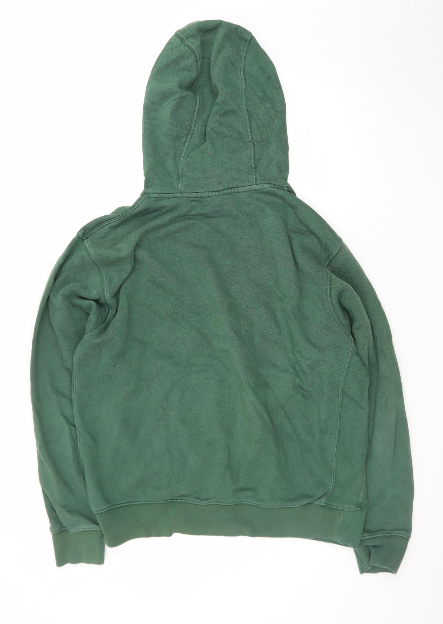 Nike Men's Green Pullover Hoodie Medium Logo Sportswear