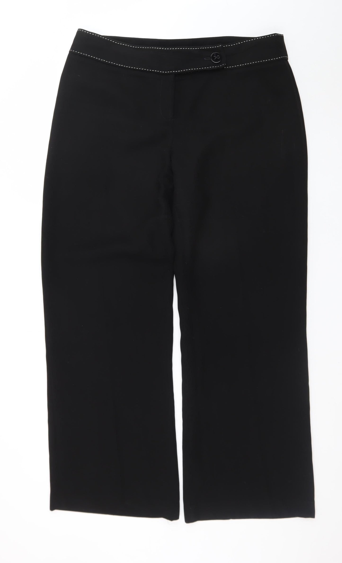 Debenhams Women’s Black Size 16 Dress Pants Straight Leg