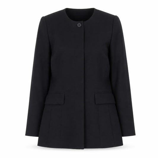 Marks & Spencer Women’s Black Size 10 Tailored One-Button Blazer
