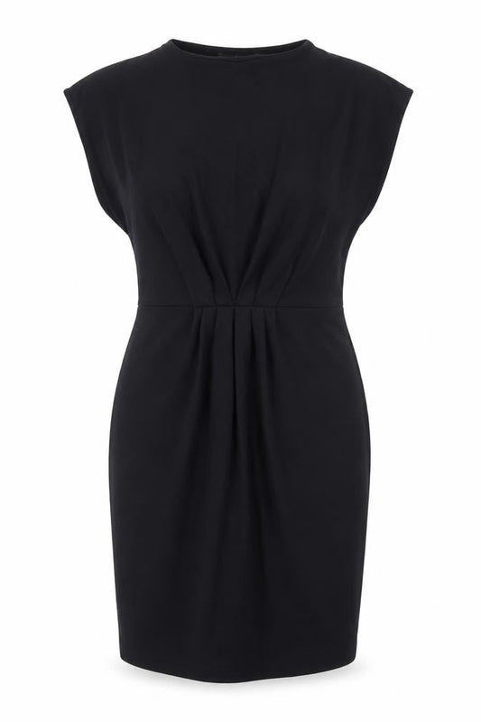 Next Women's Black Sheath Knee Length Dress Size 10
