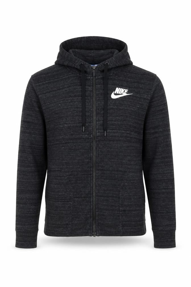 Nike Men's Black Full Zip Hoodie Small Regular Fit