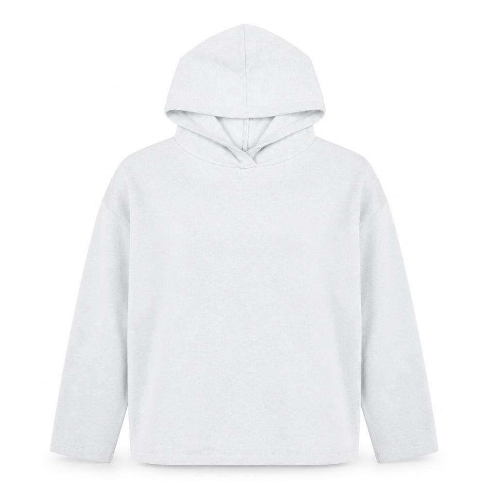 Jack Wills Women Light Blue Pullover Hoodie UK 14 Soft Fleece Casual