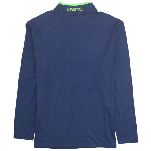 NFL Team Apparel Men’s Blue 1/4 Zip Sweatshirt XL Sports Top