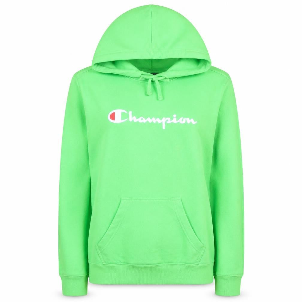 Champion Women's Green Pullover Hoodie Size S Cotton Blend