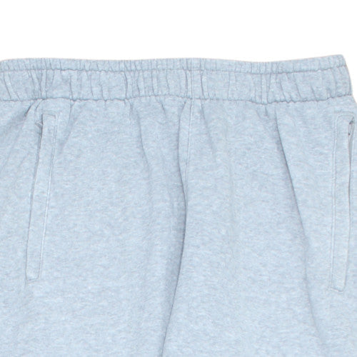 Adidas Men's Grey Jogger Sweatpants L Regular Fit Fleece