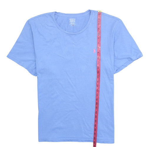 Ralph Lauren Men's Blue Crew Neck Cotton Short Sleeve T-Shirt XL