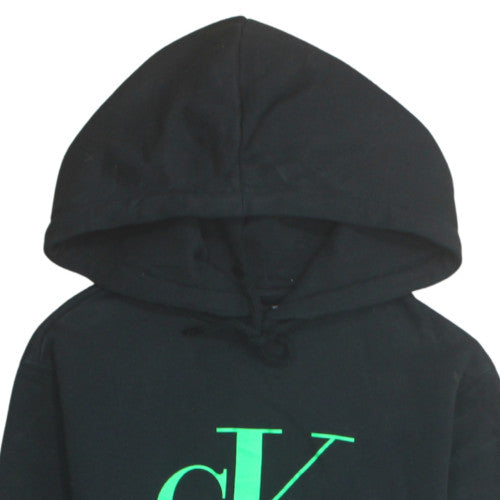 Calvin Klein Jeans Men's Black Pullover Hoodie S Regular Fit