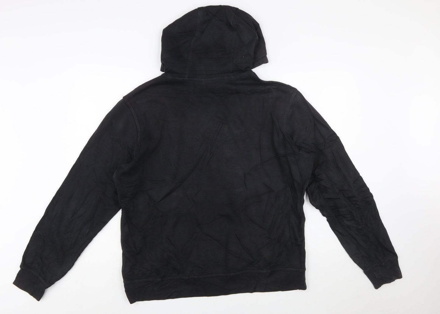 Nike Men's Black Large Pullover Hoodie Cotton Blend