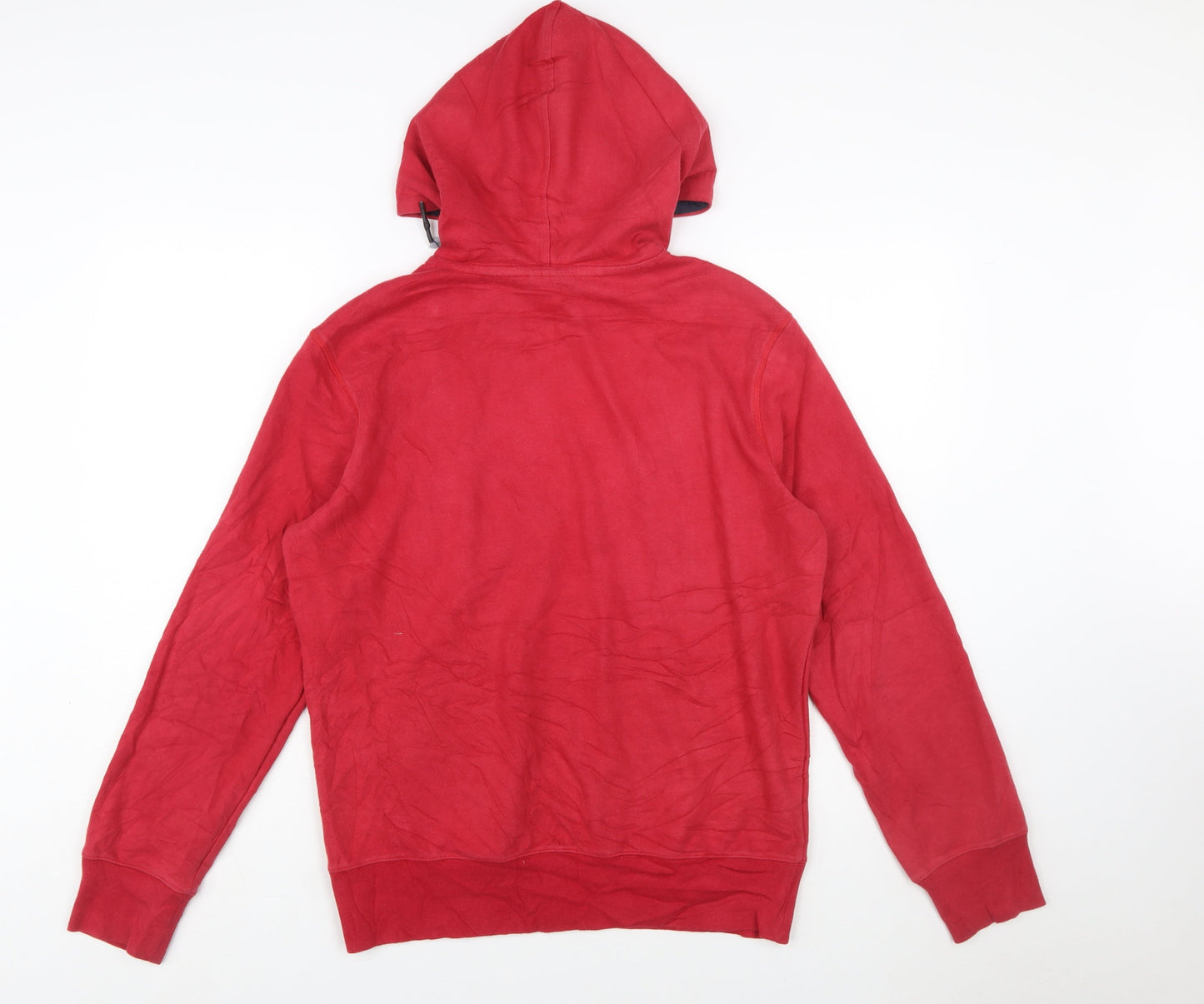 Canterbury Men's Red Hooded Pullover Sweatshirt Size S