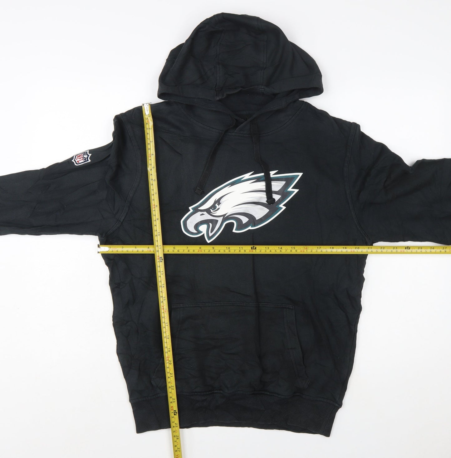 New Era Men’s Black NFL Pullover Hoodie Medium Fleece Sportswear