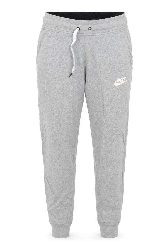 Nike Air Womens Grey Small Jogger Sweatpants Cotton Blend