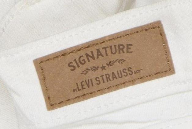 Levi Strauss Women's White Size 20 Skinny Stretch Jeans
