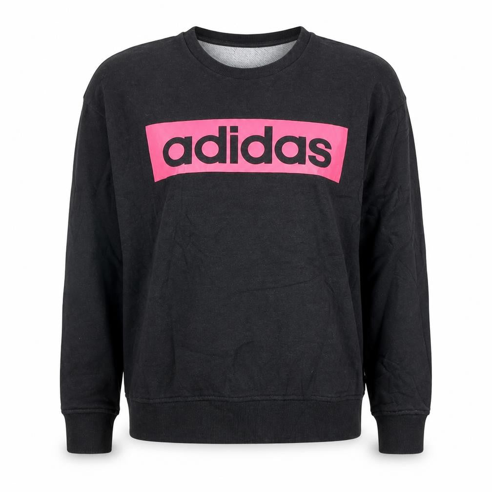 Adidas Womens Black Climalite Pullover Sweatshirt Size S