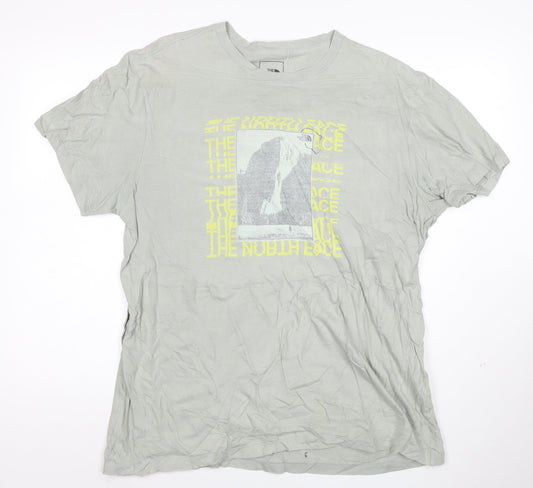 The North Face Men's Grey XL Graphic Outdoor T-Shirt