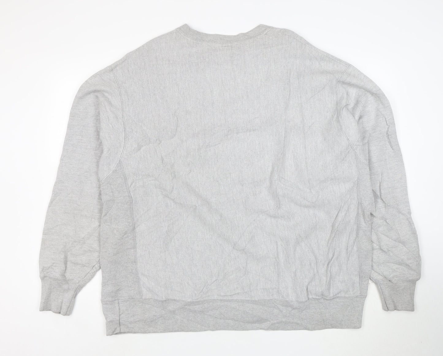 Champion Men's Grey 2XL Pullover Reverse Weave Sweatshirt