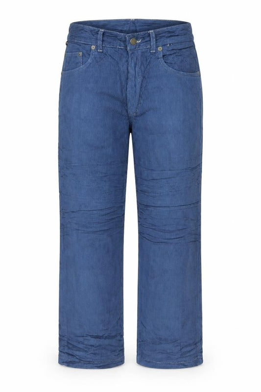 Burberry Women Blue Corduroy Chino Trousers Size 32