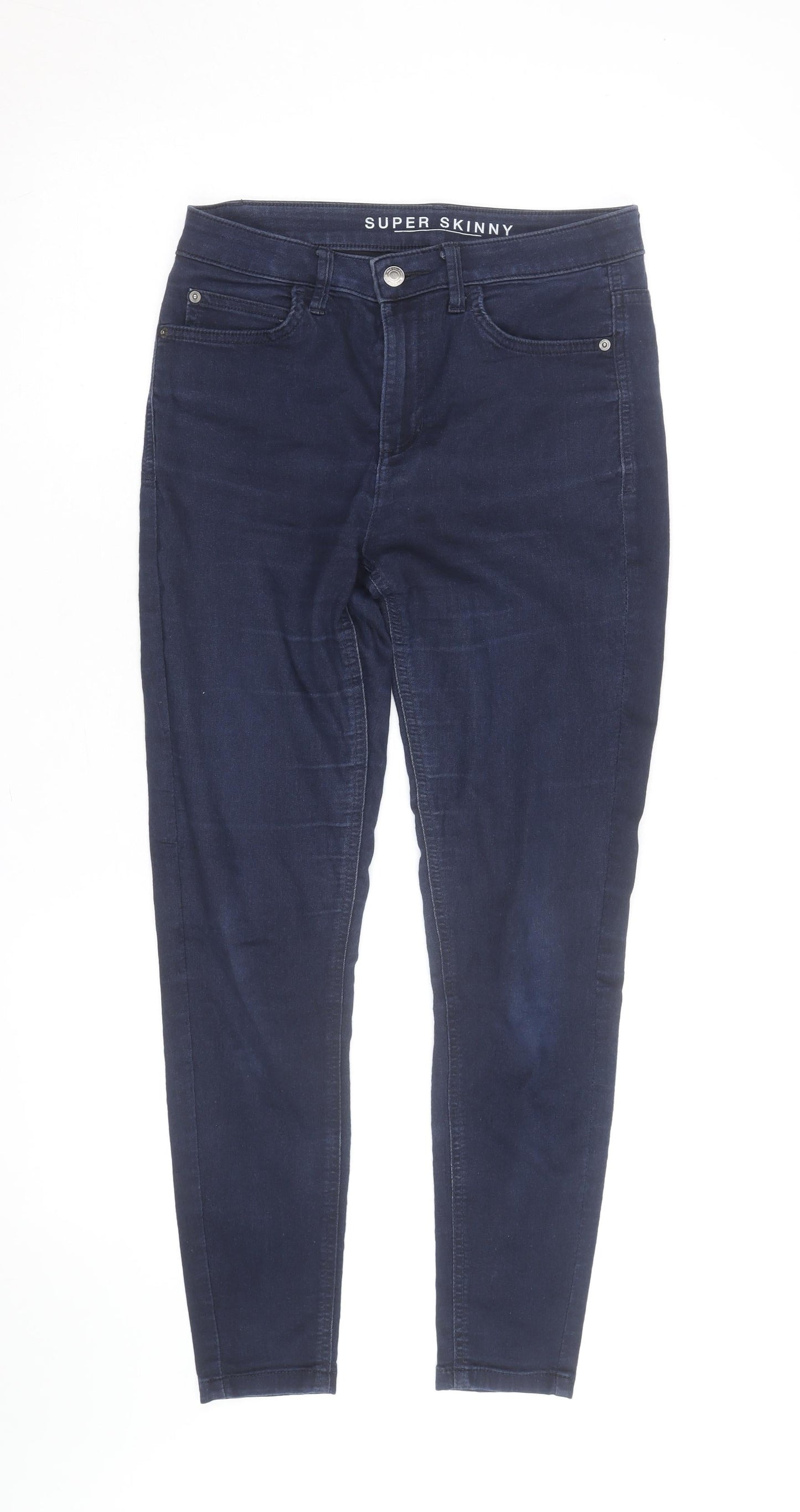 Marks and Spencer Womens Blue Super Skinny Jeans Size 10