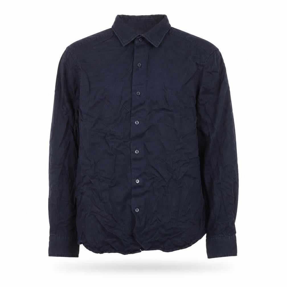 Marks & Spencer Autograph Men's Blue Lyocell Long Sleeve Shirt M