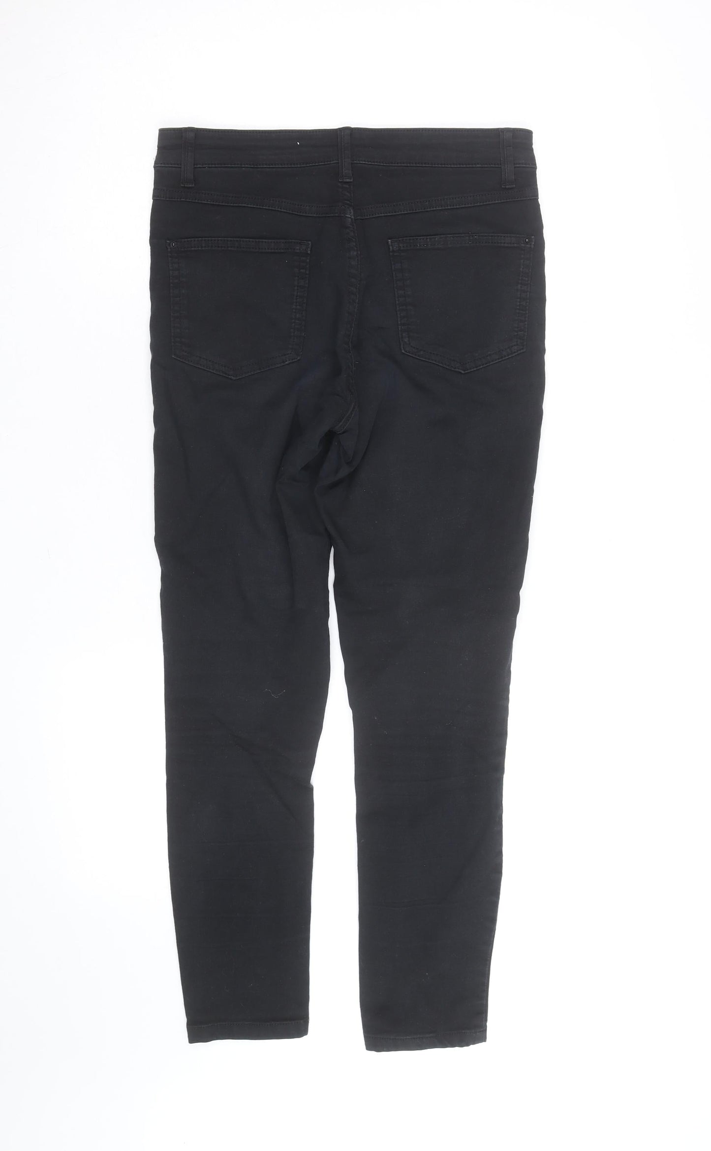 Marks and Spencer Women's Black Size 10 Jegging Trousers Denim Stretch