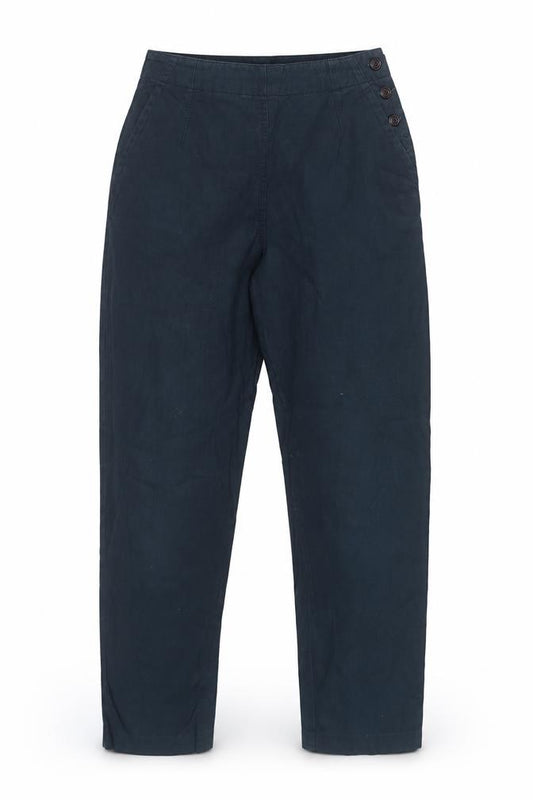 Monsoon Womens Blue Chino Trousers Size 8 Straight Leg