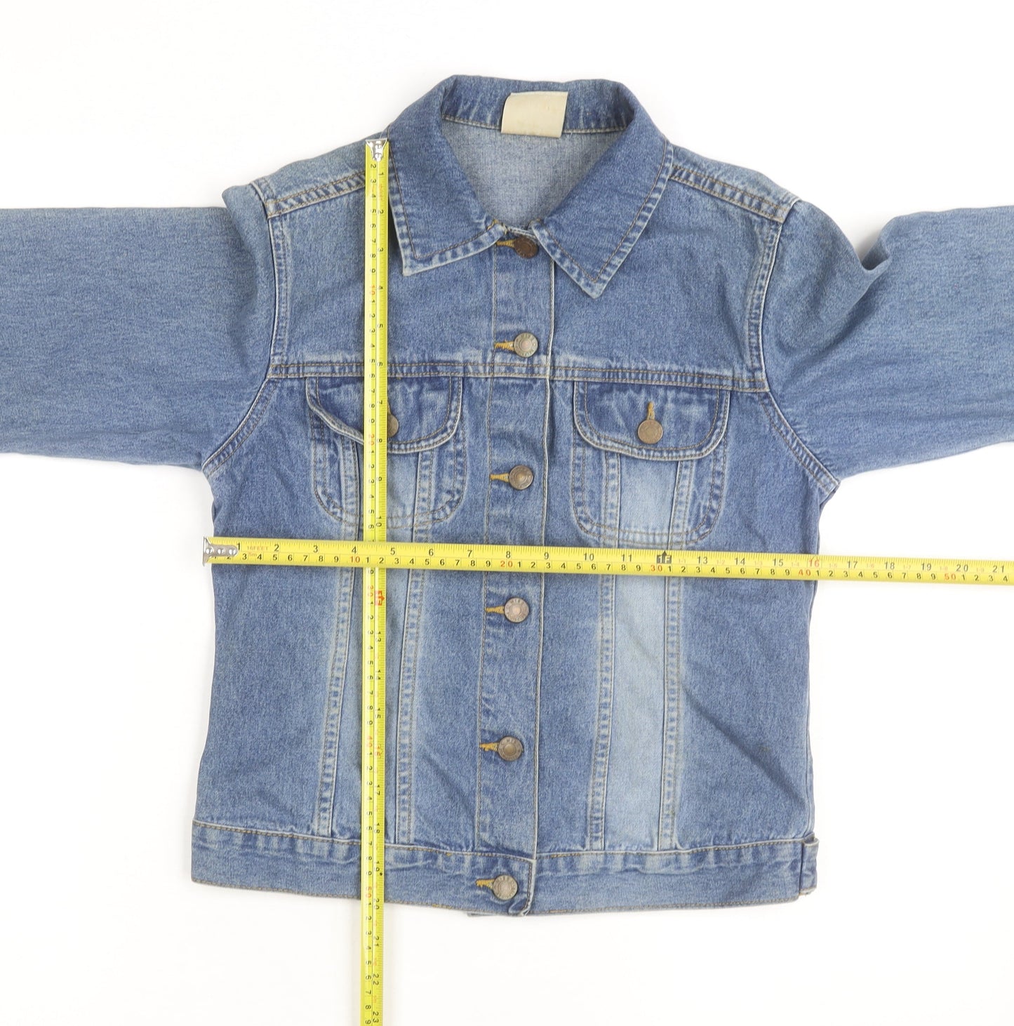 Fashion That Functions Women's Blue Denim Jacket Size 10
