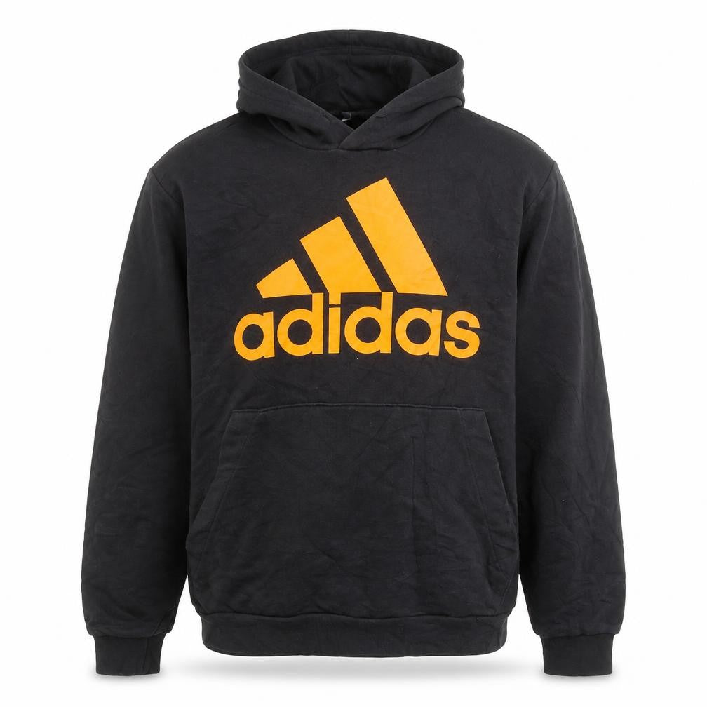 Adidas Men's Black Pullover Hoodie M Graphic Sportswear