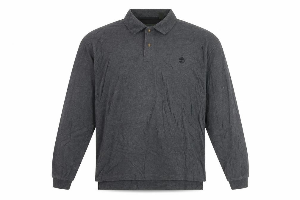 Timberland Men's Grey Cotton Long Sleeve Collared Shirt XL