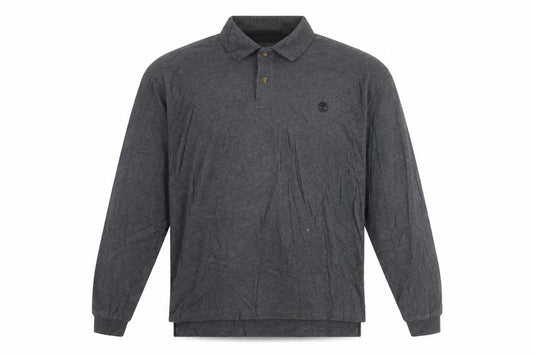 Timberland Men's Grey Cotton Long Sleeve Collared Shirt XL