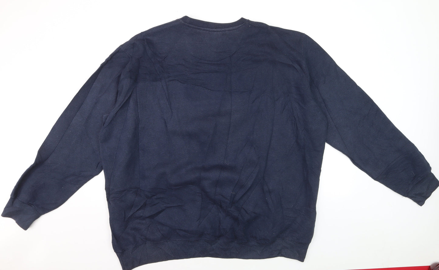 Lambretta Men's Blue 4XL Crew Neck Graphic Pullover Sweatshirt