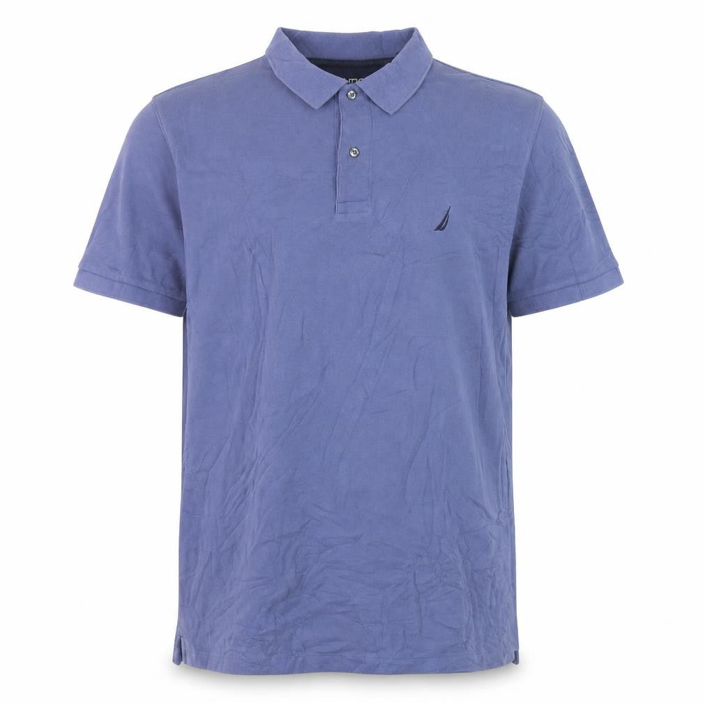 Nautica Men's Blue Classic Fit Performance Polo Shirt XL