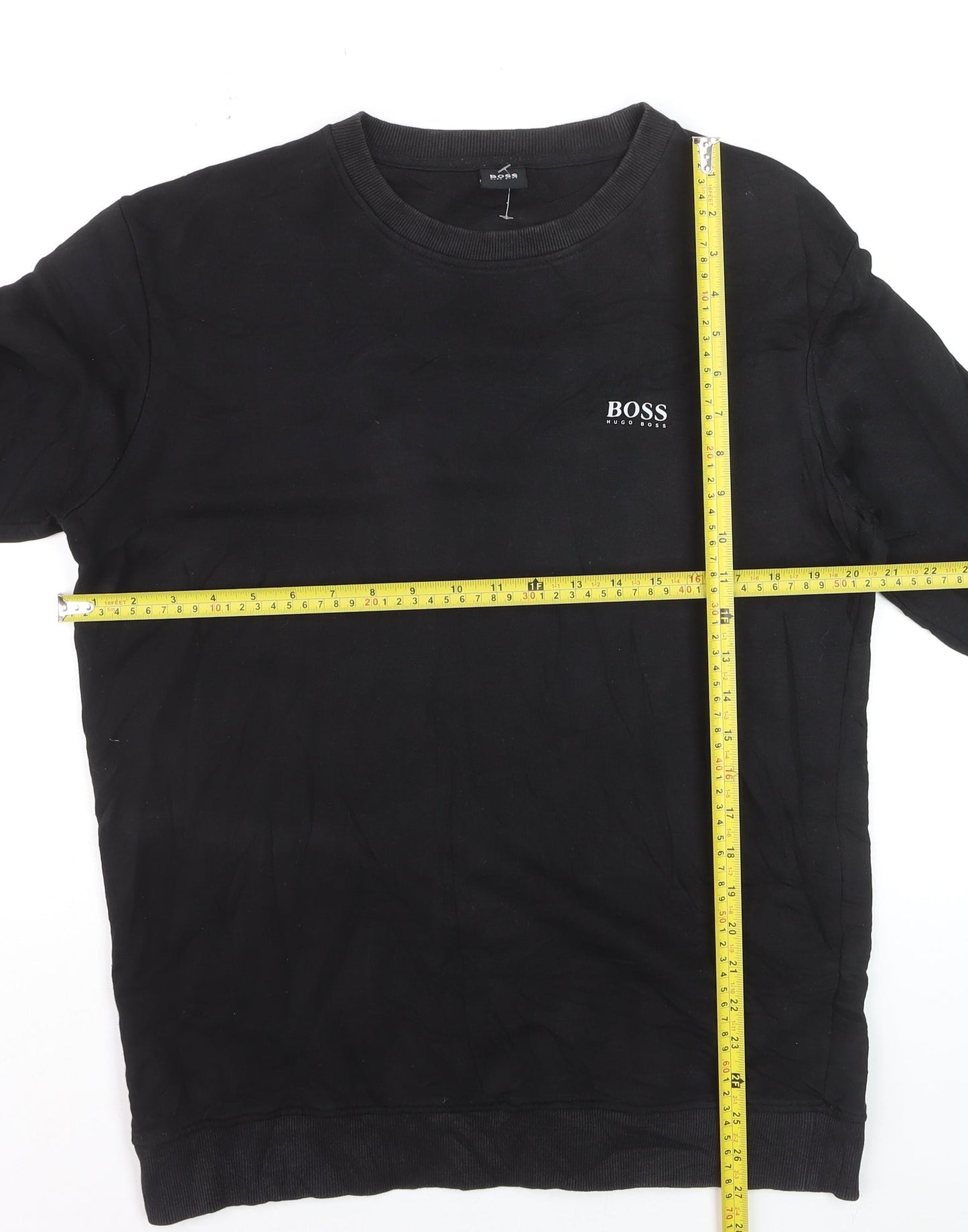 Hugo Boss Men's Black XL Pullover Sweatshirt Crew Neck