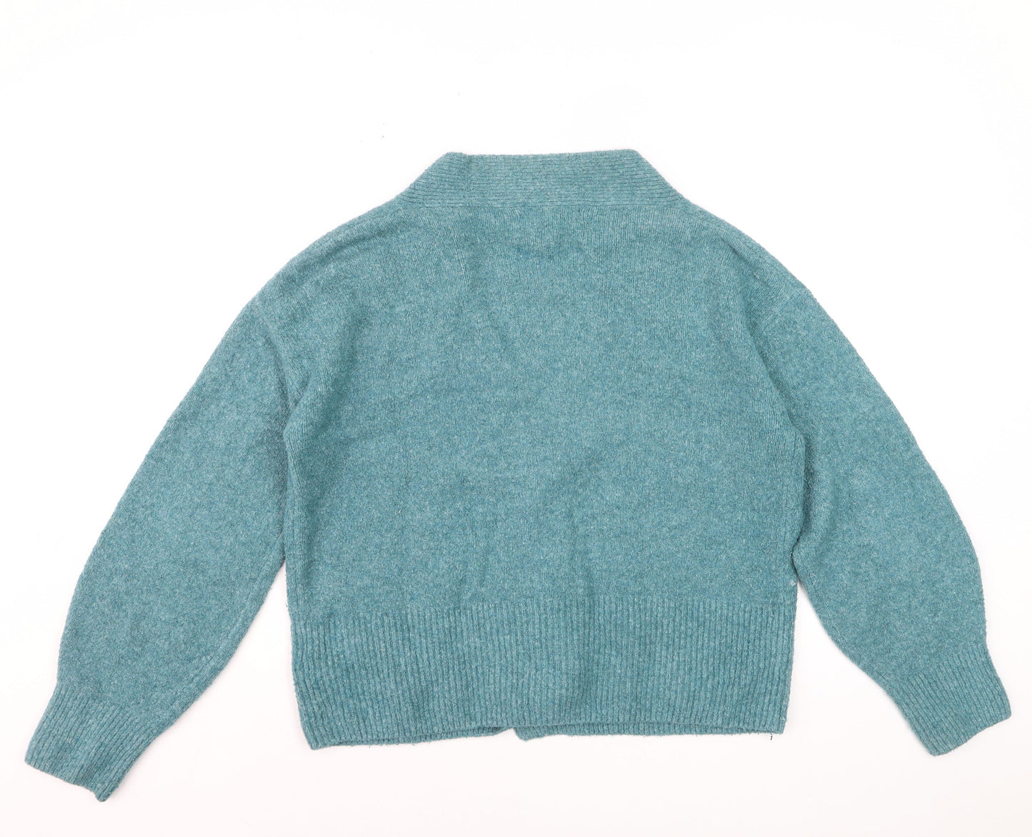 Marks and Spencer Women’s Seafoam Cardigan Medium V-Neck Knit