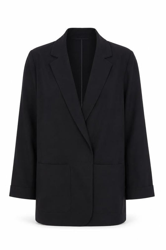 Marks & Spencer Women’s Black Relaxed Fit Blazer Size 10