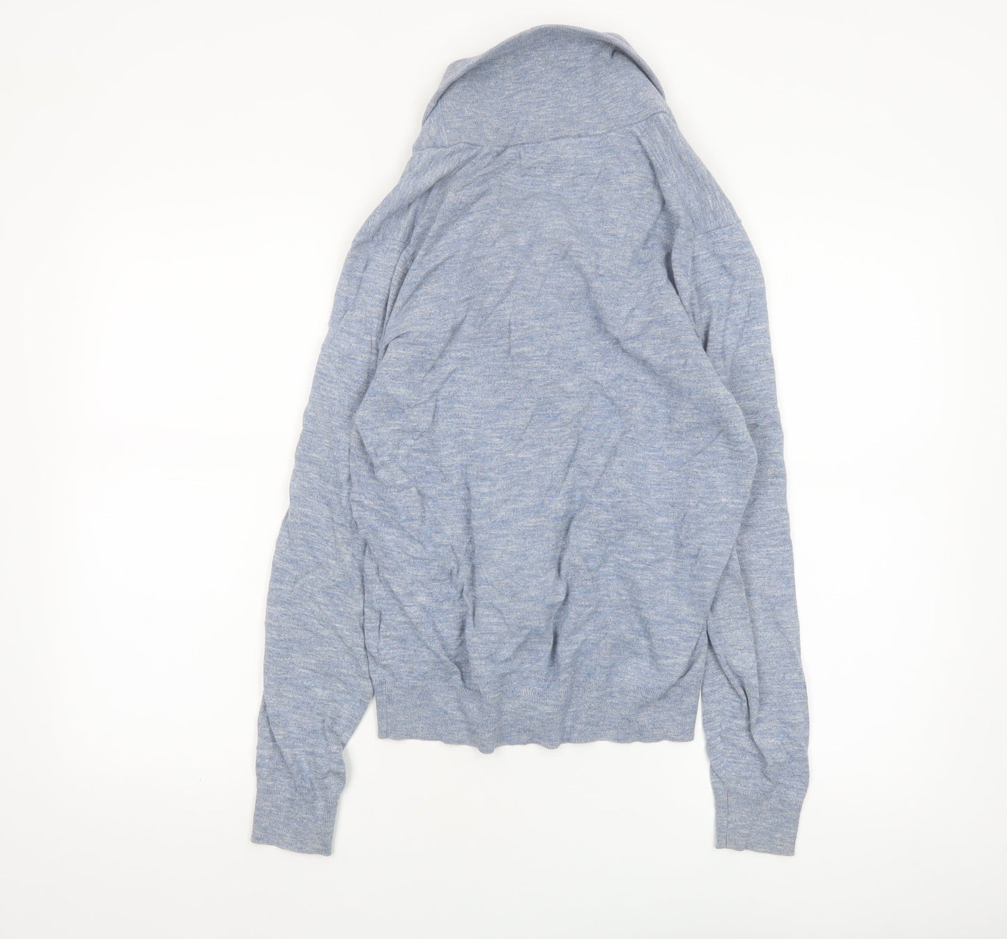 Gap Women's Blue Cotton Button Cardigan XS